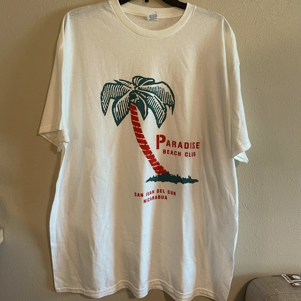 Paradise Beach Club Oversized Tee